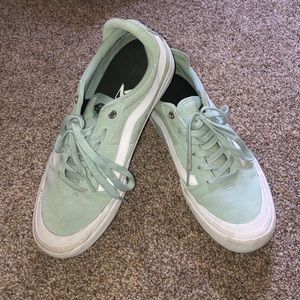 Mint colored Vans